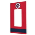 thumbnail image 1 of New England Revolution Stripe Design Single Rocker Lightswitch Plate, 1 of 1