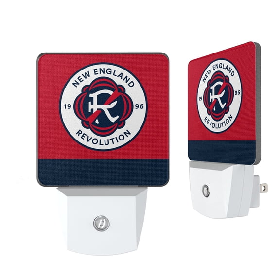 New England Revolution Team Stripe Nightlight 2-Pack