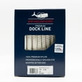 thumbnail image 1 of New England Ropes Premium Dock Line 1/2 X 25 Double Braided WHITE, 1 of 5