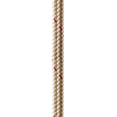 thumbnail image 1 of New England Ropes 3/8" Double Braid Dock Line - White/Gold w/Tracer - 25' | Bundle of 5, 1 of 1