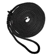 New England Ropes 5/8 Premium 3-Strand Dock Line - Black - 35 [C6054-20-00035]
