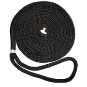 New England Ropes 3/8 Double Braid Dock Line - Black - 20 [C5054-12-00020]