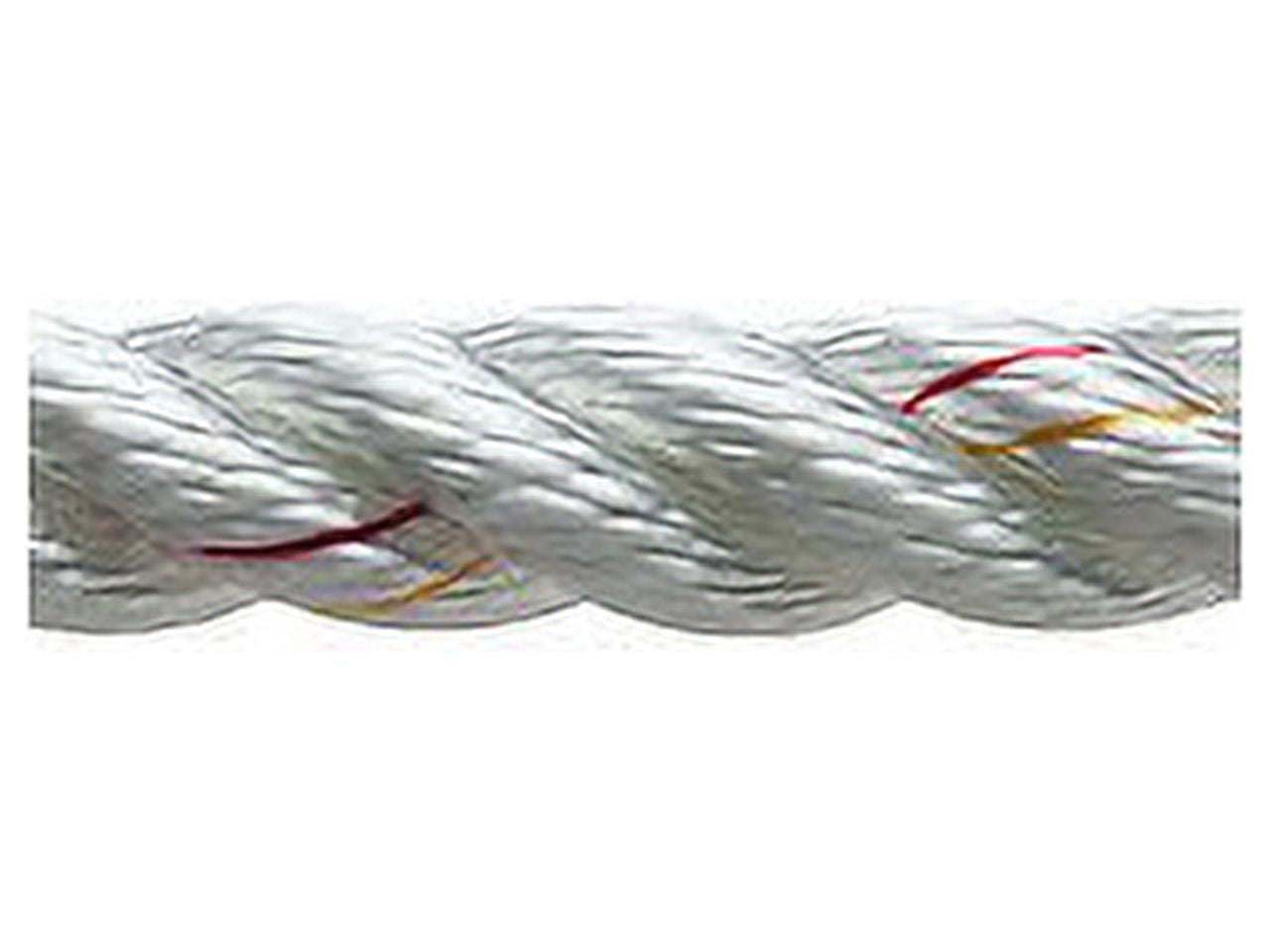 New England Ropes Inc 3 Strand Nylon Dock Line 1/2 x 15 White