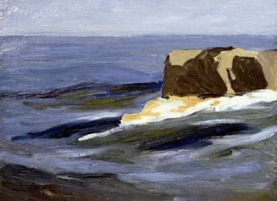 New England Seascape Canvas Art - Yarnall Abbott (18 x 24)