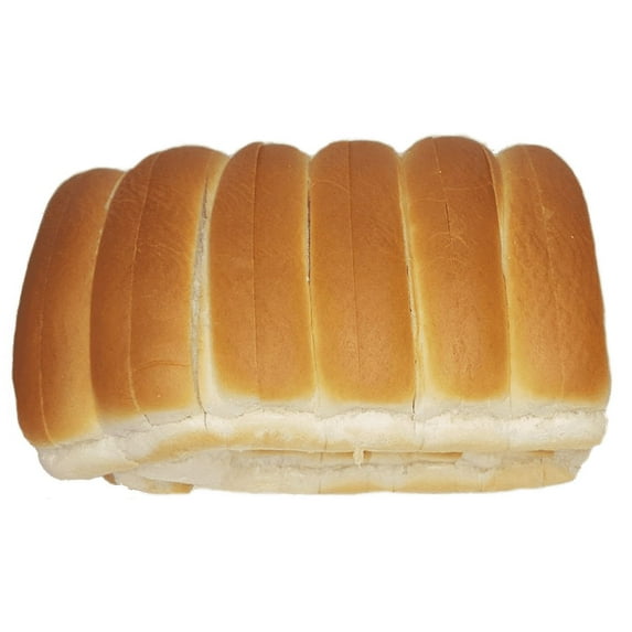 New England Split-Top Frankfurter Hot Dog Rolls - 12 rolls, 6 inch
