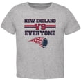 thumbnail image 1 of New England Versus Everyone Football Toddler T Shirt Heather 4T, 1 of 1