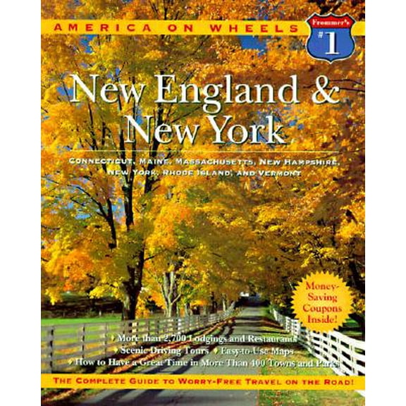Pre-Owned Frommer's America on Wheels New England & New York 1997, 9780028609324, 0028609328, Paperback,