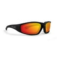 thumbnail image 1 of New Epoch Eyewear Lacrosse Foam Photochromic Padded Motorcycle Black Sunglasses, 1 of 4