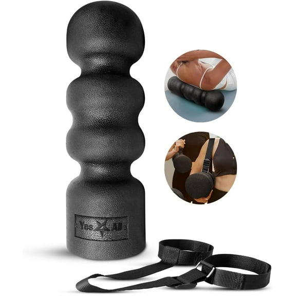 New Epp Wave Foam Roller Black 300g