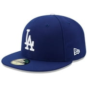 New Era 59FIFTY Los Angeles Dodgers MLB 2017 Authentic Collection Fitted Cap, Blue