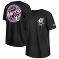 thumbnail image 1 of -New Era  Black Brooklyn Nets Glow-in-the-Dark T-Shirt, 1 of 3