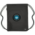 thumbnail image 1 of New Era Black Charlotte FC Kick Off Gym Sack, 1 of 1