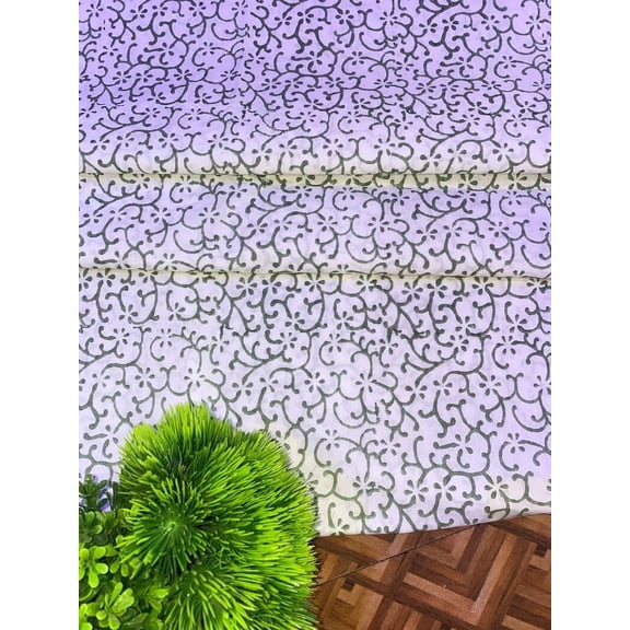 New Era Creation Sage Green Print Table Cloth, Cover India Cotton Table Linen, Custom,Gift for Her,Indian Table Cloth Indigo Print