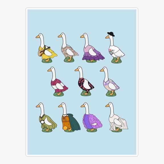 New Era Gaggle Goose Group Sticker
