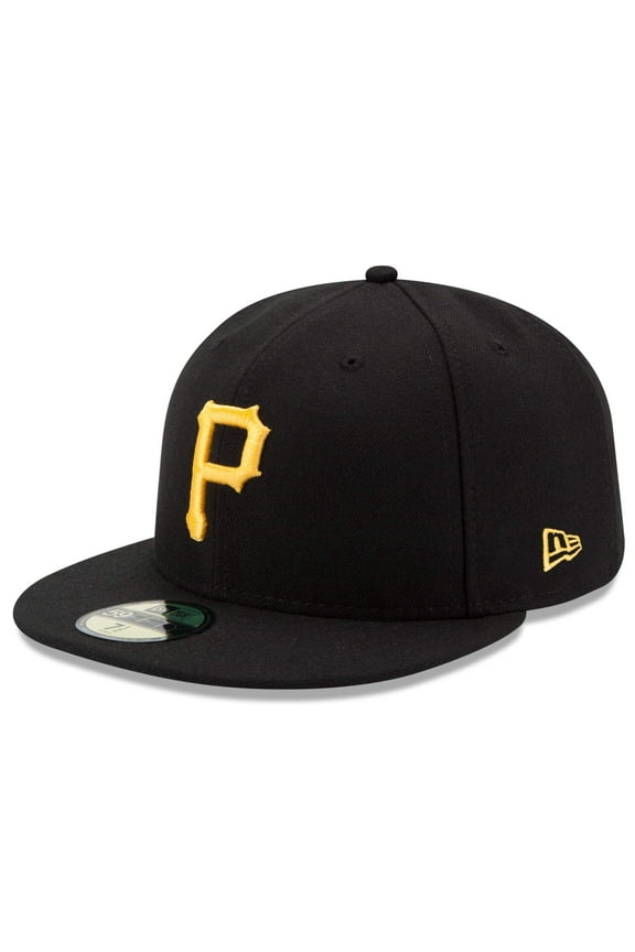 Men's New Era Black Pittsburgh Pirates Game Authentic Collection On-Field 59FIFTY Fitted Hat