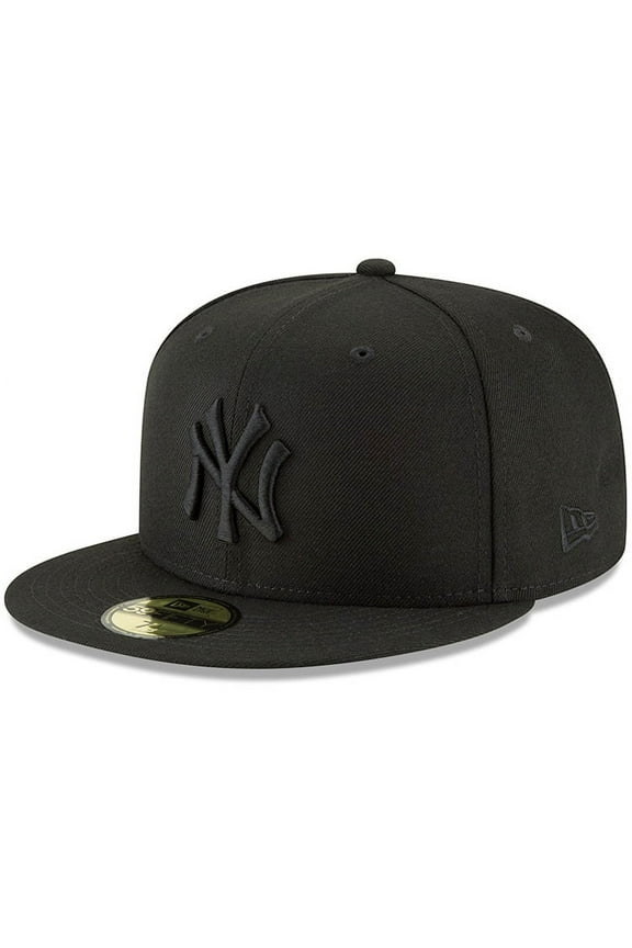 Men's New Era Black New York Yankees Primary Logo Basic 59FIFTY Fitted Hat