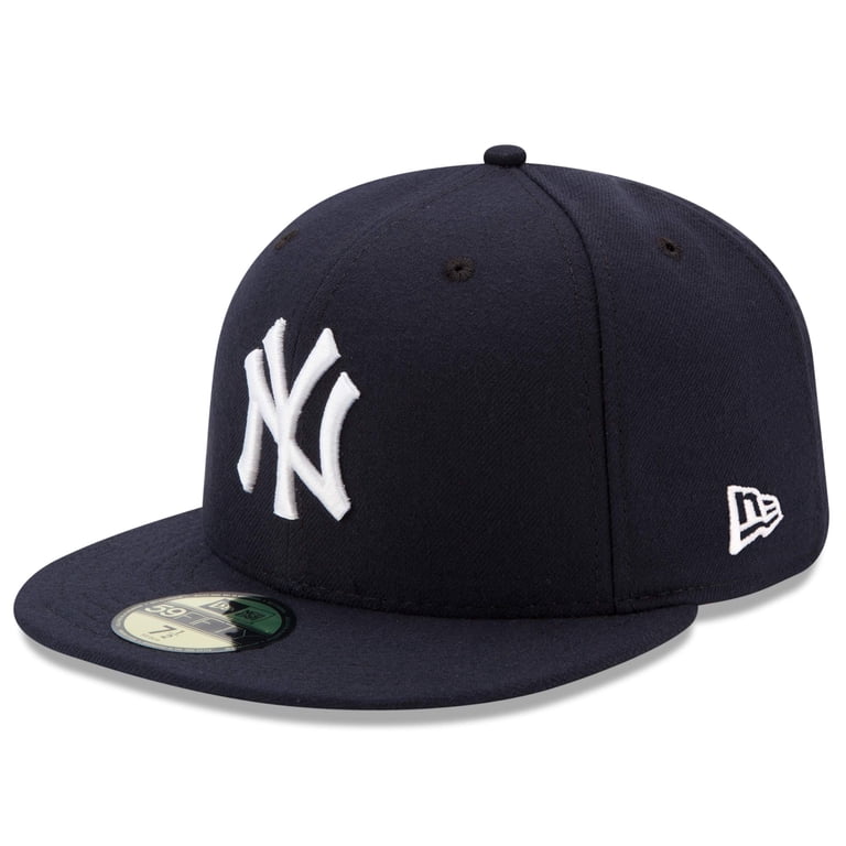 newera ルーキーズ 7 3/4 New Era, Men's Fitted Hat, 7 3/4 Navy, Embroidered Logo - Walmart.com