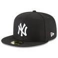 thumbnail image 1 of Men's New Era Black New York Yankees 59FIFTY Fitted Hat, 1 of 5