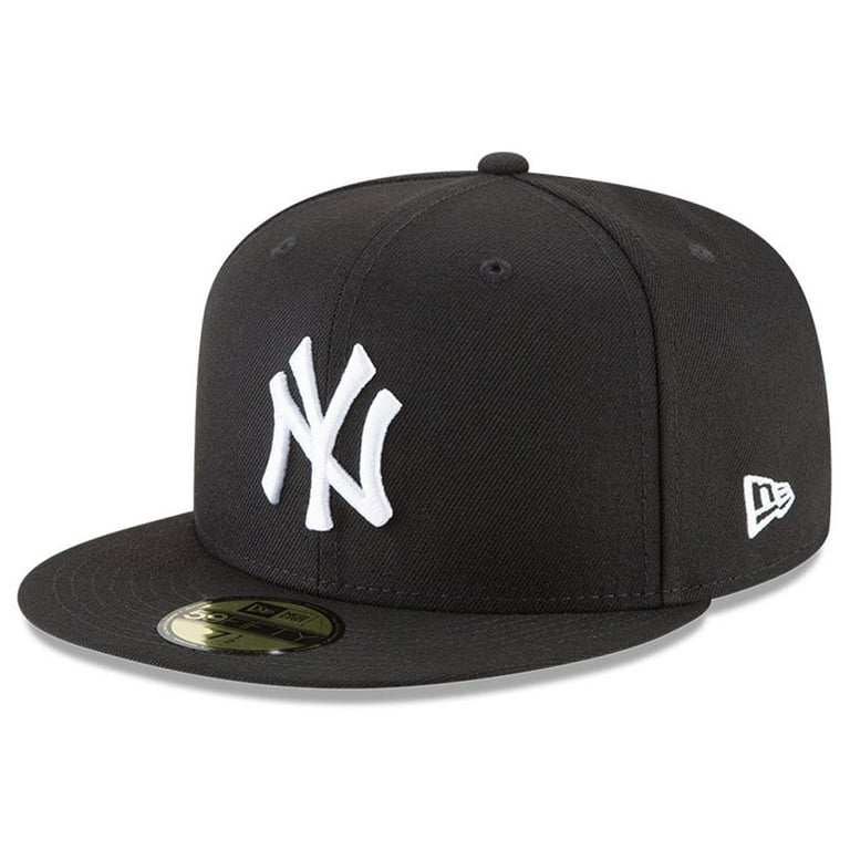 帽子 YENTOWN New Era 59FIFTY Black 7 1/2 New York Yankee's Men's New Era 59FIFTY 7 1/2 Fitted Cap Hat