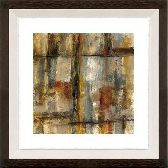 New Era Portfolio NE24097 Objective Margin I by Jane Bellows in Natural Espresso Frame