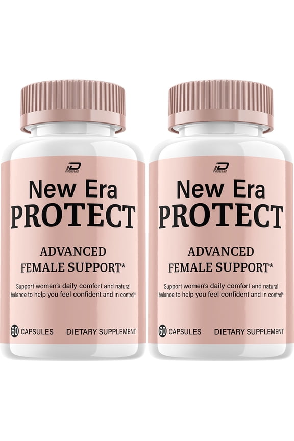 New Era Protect Capsules NewEra Protect Pills Digestive Support, Gut Wellness, 2 Pack, 120 Capsules