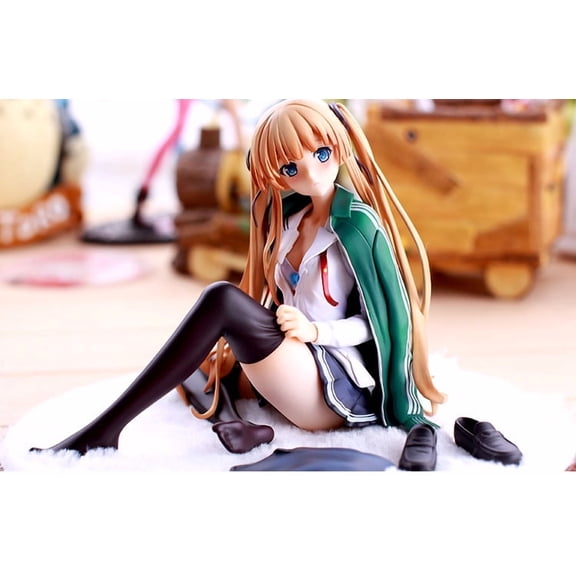 New Eriri Spencer Sawamura (School Uniform Ver) Character Anime Model Statue Action Figures Desktop Ornament Popular Decorations Fan Souvenirs Creative Gift Collectable