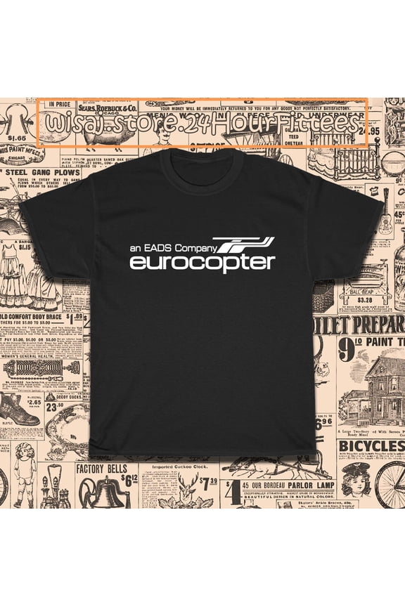 New Eurocopter Airbus Logo Men's T-Shirt American Size S-5XL T-Shirt