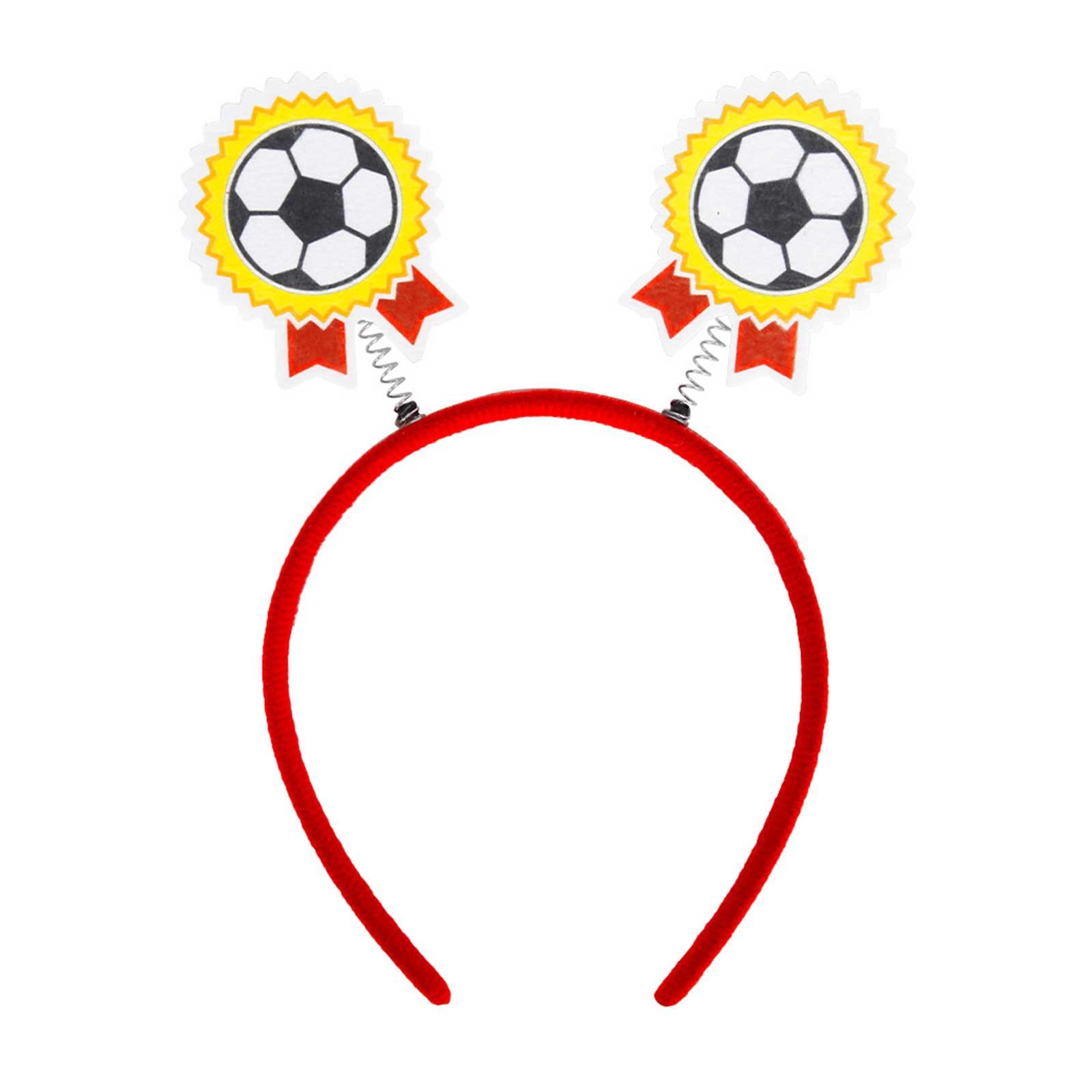New European Championship Fans Prop Football Hairpin Decoration