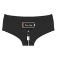 thumbnail image 1 of New European and American women's 3D printed panties with battery power hip wrap fashion girl's mid waist milk silk lace panties, 1 of 12