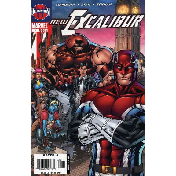 New Excalibur #1 VF ; Marvel Comic Book