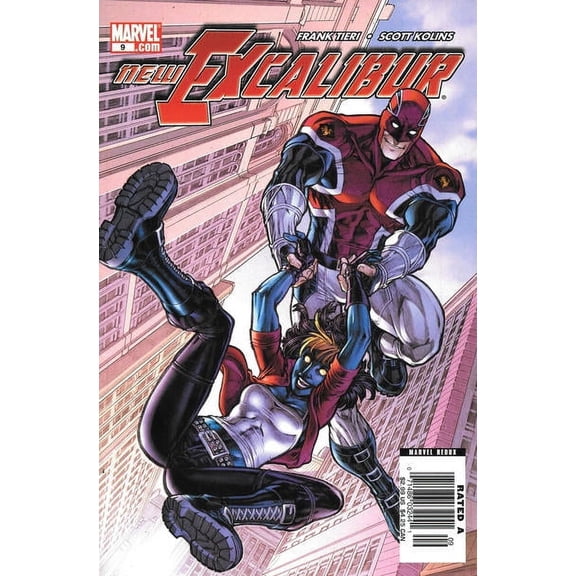 New Excalibur #9 (Newsstand) VF ; Marvel Comic Book