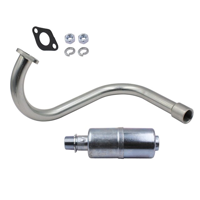 New Exhaust Pipe w/Muffler Fits Honda GX160 GX200 Predator 212cc