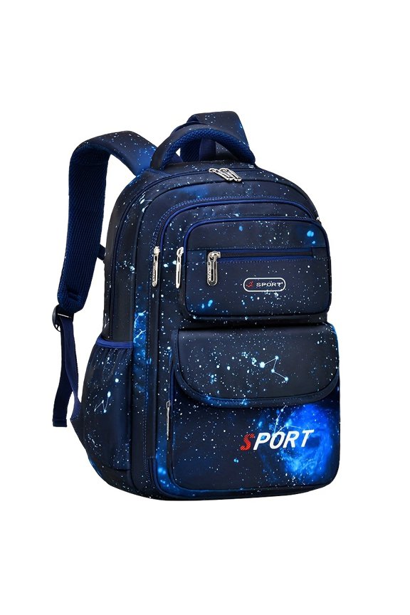 New Exploration Starry Sky Lightweight Back Support Backpack for Teen
