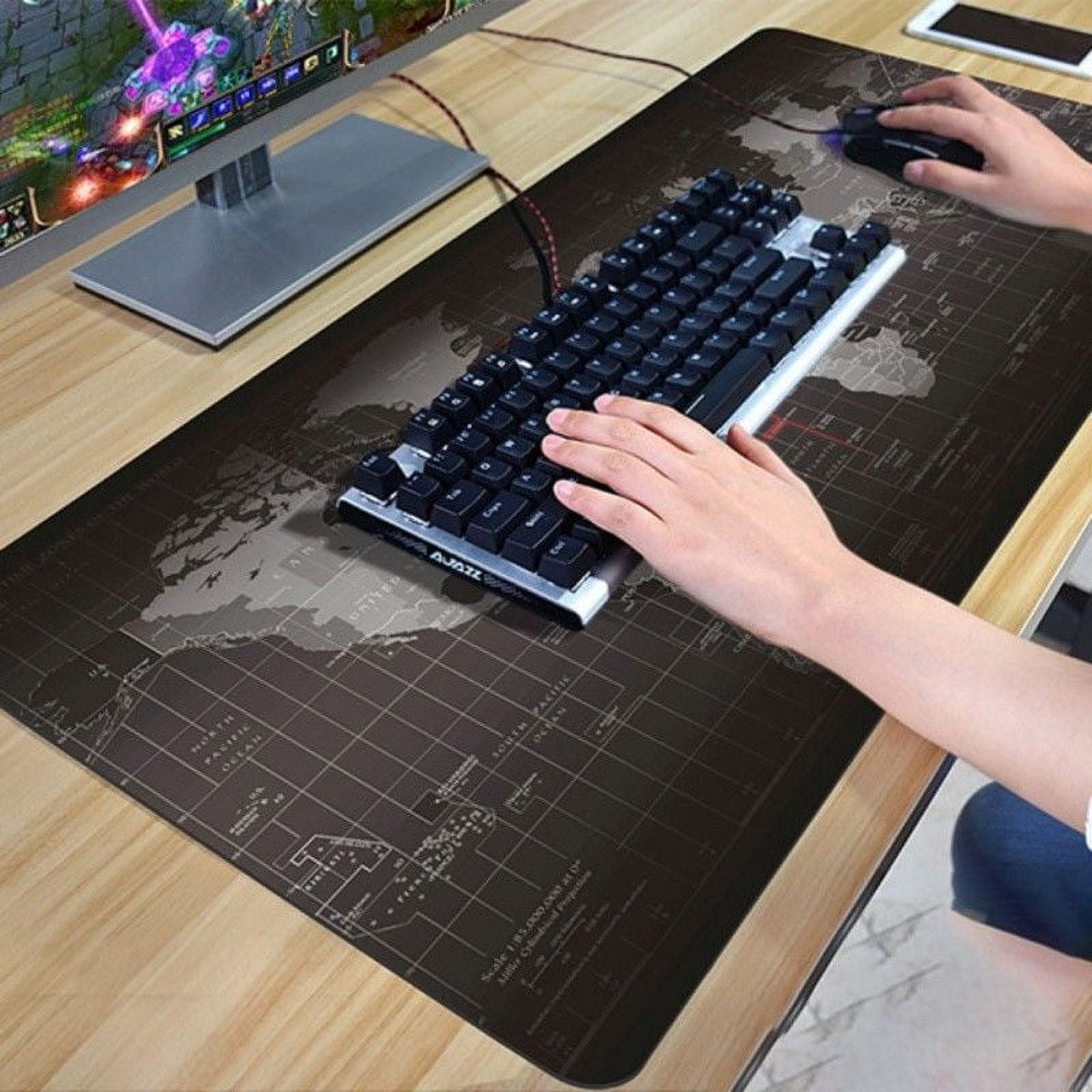 XXL Gaming Mouse Pad Gamer Mousepad Large Desk Mat 90x30cm Keyboard Non  Slip Pad