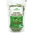 thumbnail image 1 of HerbaZest Stevia Leaves | 6 oz | 100% Pure Sun-Dried Whole Leaves | Zero-Calorie Natural Sweetener for Tea, Coffee & Other Beverages | Functional Teas, 1 of 6