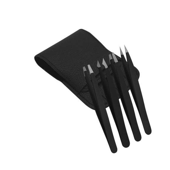 New Eyebrow Tweezers Set Professional Hair Pluckers Professional Beauty 4pcs Kit