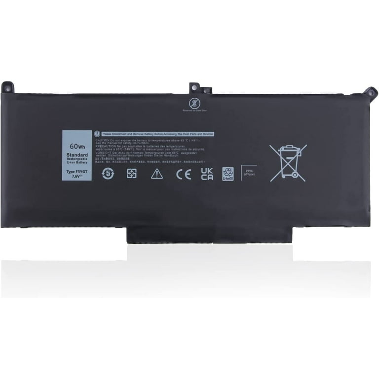 Dell Latitude Laptop F3YGT 60Wh Battery for 12 13 14 7290