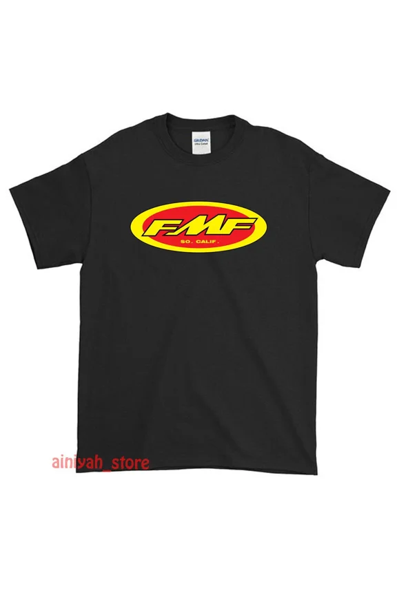 New FMF Motocross So Calif Logo Men's Funny T-Shirt USA Size S-XXL