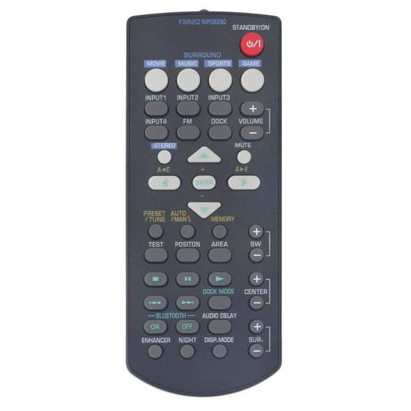New FSR20 WP08290 Remote Control For Yamaha Soundbar YAS-71 YAS-81 YAS-71CU YAS-81CU YAS-81SPX