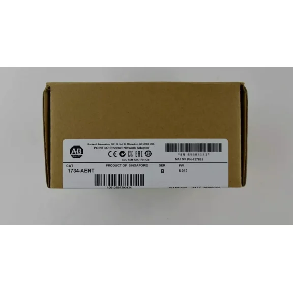 1734-AENT /B POINT I/O Industrial Ethernet Network Adaptor, for PLC System IO Module Communication & Industrial Automation Network Control