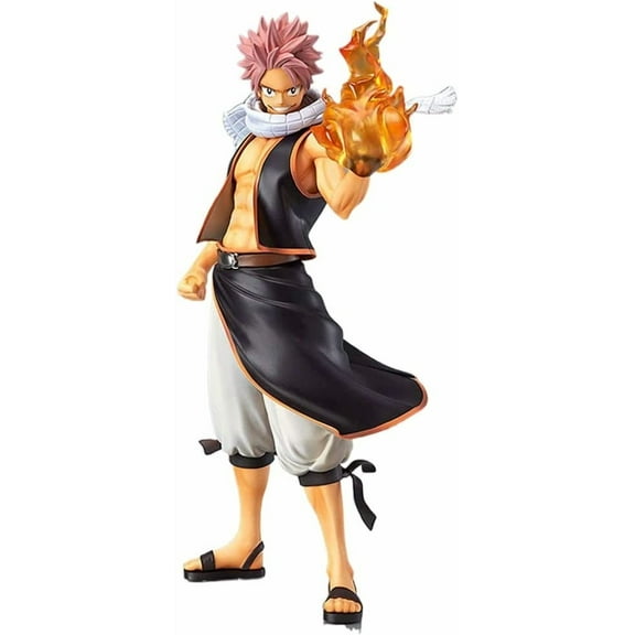 New Fairy Tail: Natsu Dragneel Anime Statue Game Characters Cartoon Desktop Ornament Collectible Collection Fun Souvenirs Fan Gift Decorations