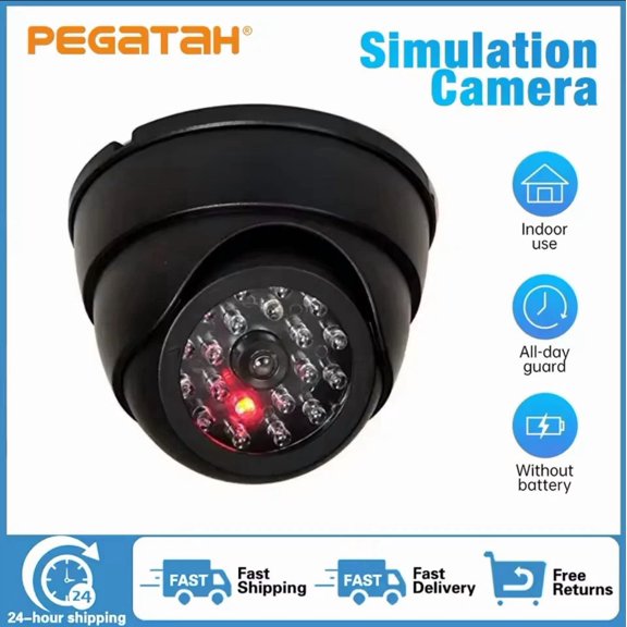 ? New Fake Camera Dome Dummy Home Security Surveillance Cameras Indoor/Outdoor