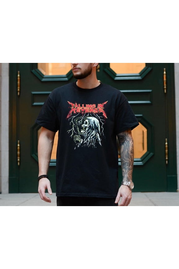 New Falling In Reverse Gift For Men Women Black All Size T-Shirt, Hot Trend GrolyTee T-shirt S-5XL
