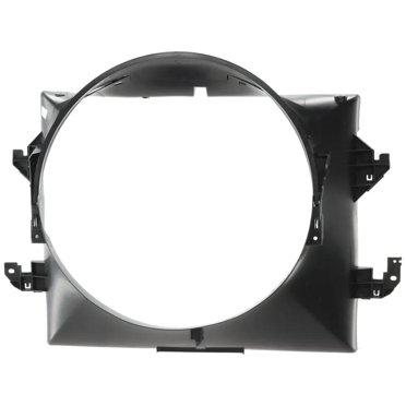 Front Engine Radiator Fan Shroud For Dodge Ram 2500 3500 1994-2002 - Black Plastic