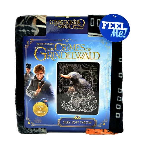 New Fantastic Beasts Love of Gold Super Plush Silky Soft Throw Blanket 40"x50"