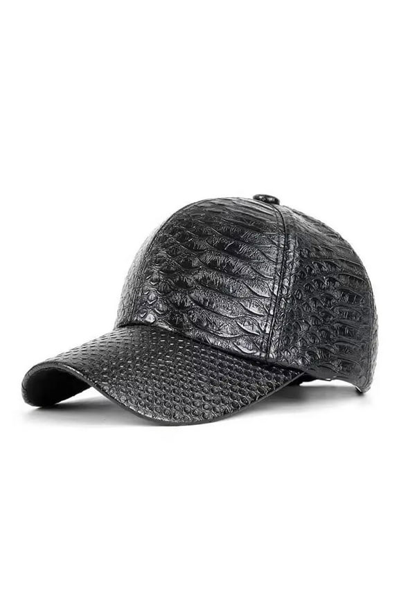 New Fashion Autumn Winter Cap PU Leather Baseball Cap Men Hat Casquette Gorras Para Hombre Trucker Cap ,Classic Vintage