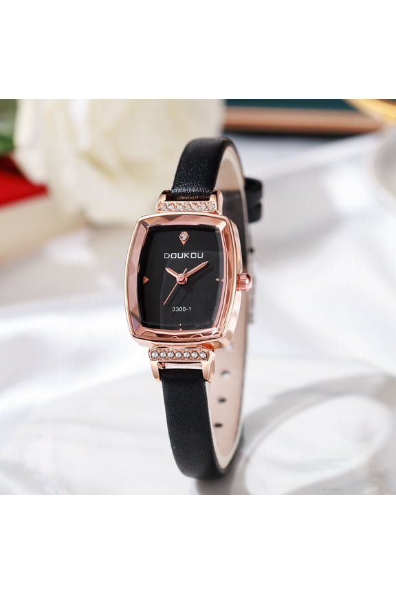New Fashion Barrel-Shaped Student Party Women's Quartz Watch