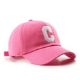 thumbnail image 1 of New Fashion Baseball Cap for Women and Men Cotton Soft Top Hats Embroidery Letter C Summer Sun Caps Casual Snapback Hat Unisex, 1 of 7