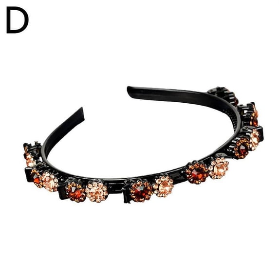 New Fashion Hot Sale Explosion Pearl Rhinestone Bangs Clip Headband Hair Band For Women Girl Hair Accessories Headwear