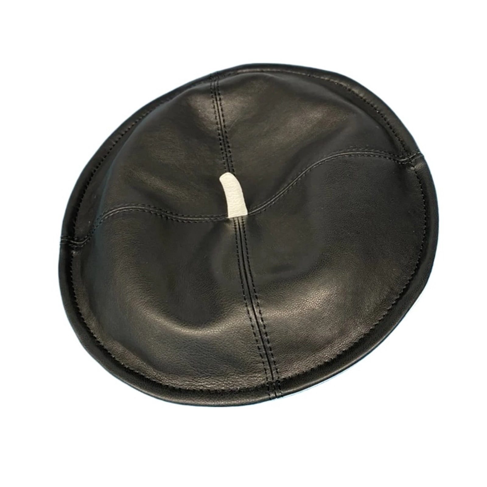 New Fashion Lambskin Women Winter British Genuine Leather Painter Hat Female Retro Korean Octagonal Bonnet Colour Beret ,Unisex